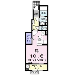 ニューバンブスⅤの物件間取画像